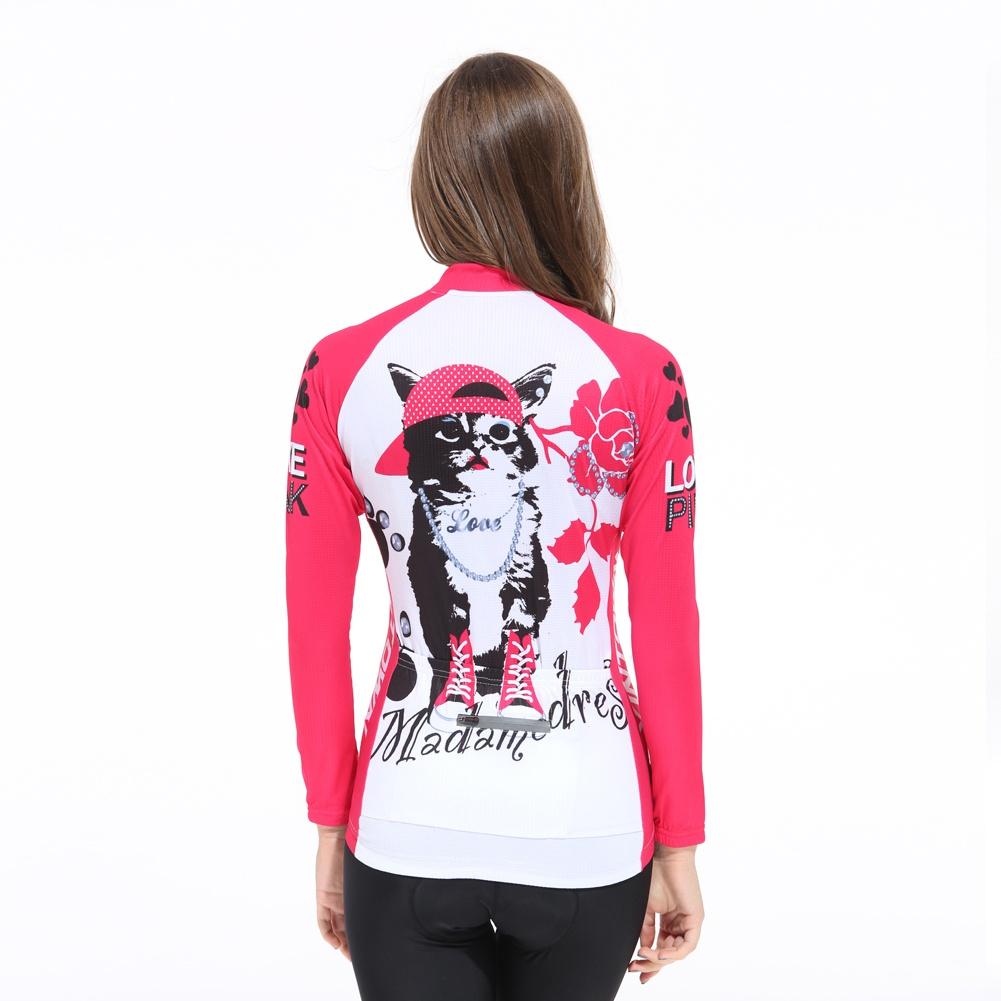 Jezdecké dresy Cyklistické oblečení Souprava oblečení pro ženy s dlouhým rukávem pro rychlé sušení