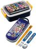 Skater Lunch Box Trio Set Chopsticks Spoon Fork Paw Patrol Movie for Children Antibacterial Treatment Easy To Open Slide Type Made In Japan TACC2AG-A