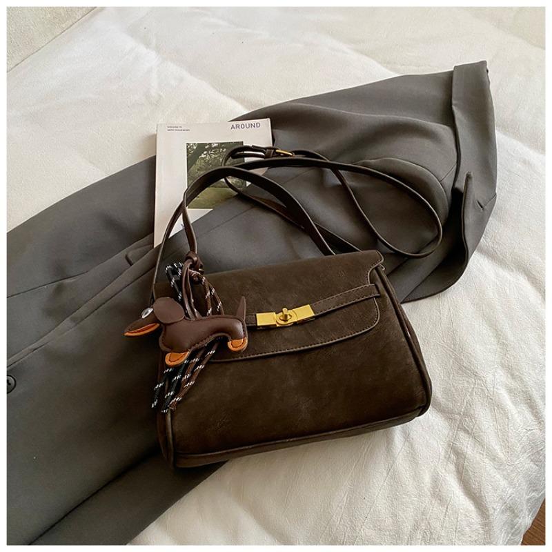 Fashionable and Trendy Crossbody Bag, Single-shoulder Bag, Simple and Large-capacity Casual Commuting Underarm Bag