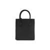 MICHAEL KORS Mercer gold metal charm adjustable shoulder strap cowhide handbag mini women's black extra small