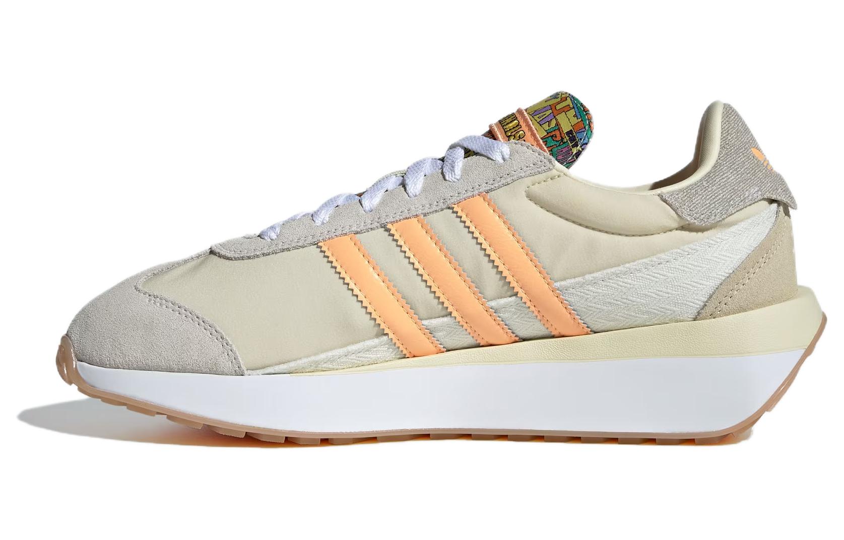Adidas Originals Country Xlg Boost  Beige Orange White  Women s IF4235 36