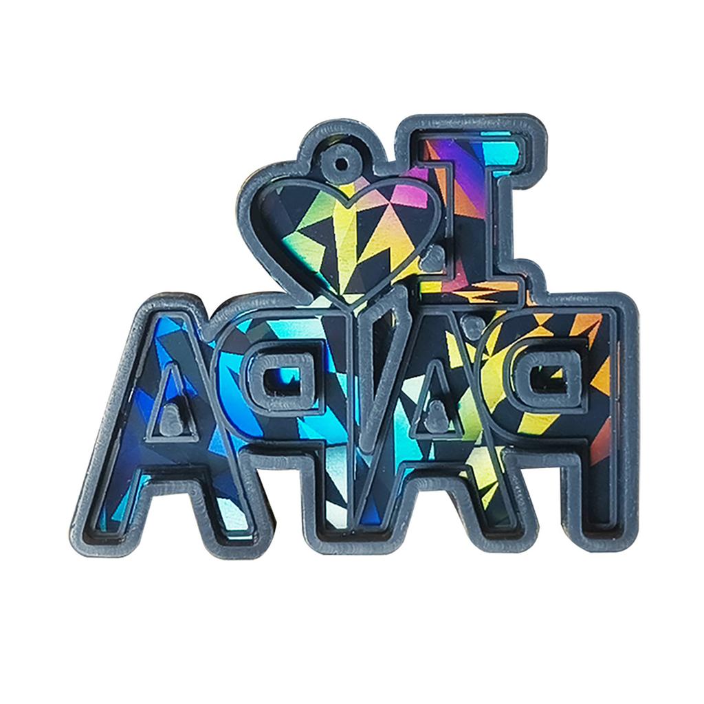 Chaveiro Coração Pai Molde de Resina Molde de Silicone Molde Pingente de Brincos Molde para Fundição em Epóxi Fabricação de Joias DIY para o Dia das Mães