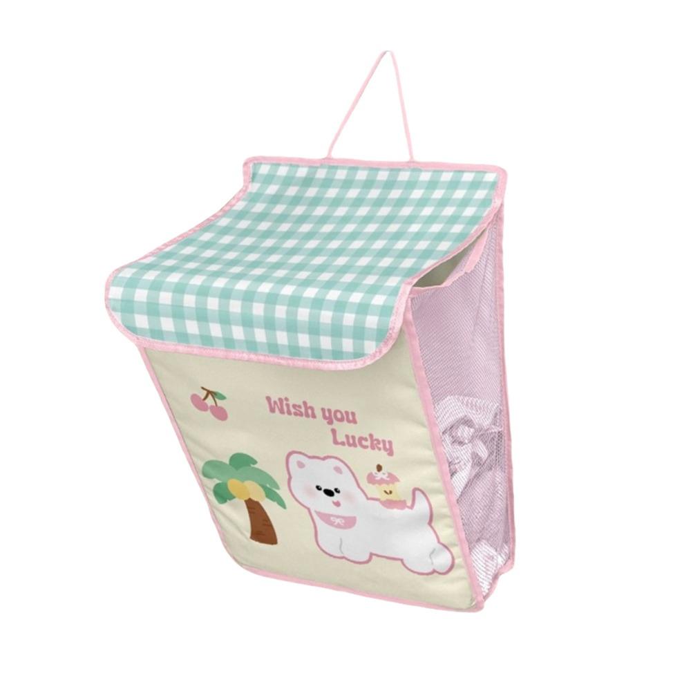 

Large Capacity Dirty Clothes Basket Non-woven Fabric Laundry Basket Dormitory Use Style B