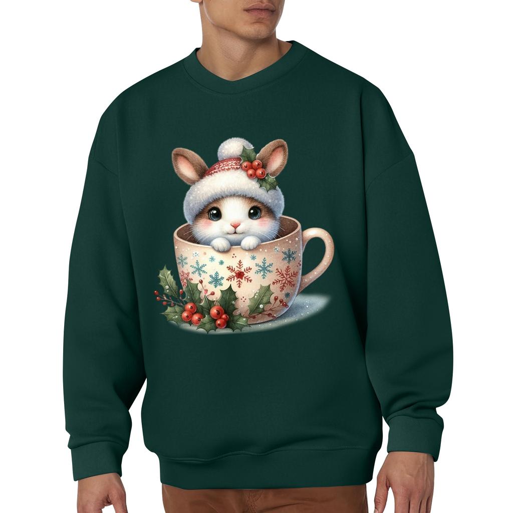 Men's Hooded Sweatshirt, Contrasting Color Sweatshirt, Sports Casual Jacket