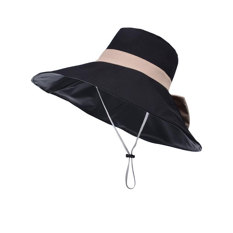 Cotton Sun Hat With Large Brim For Summer Outdoor Sun Protection Women