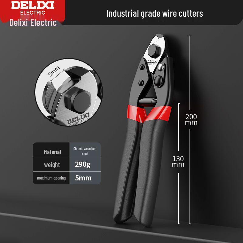 Multifunctional High-Leverage Wire, Rebar & Iron Cutters with Labor-Saving Scissors and Pliers