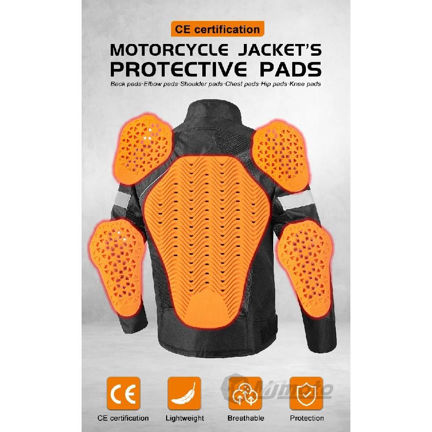 Wkładka Ochronna CE do Kurtki Motocyklowej Ochrona Pleców Ochraniacz do Kurtki Motocrossowej Ochraniacze na Ramiona Ochraniacz na Łokcie Wyposażenie Motocyklowe