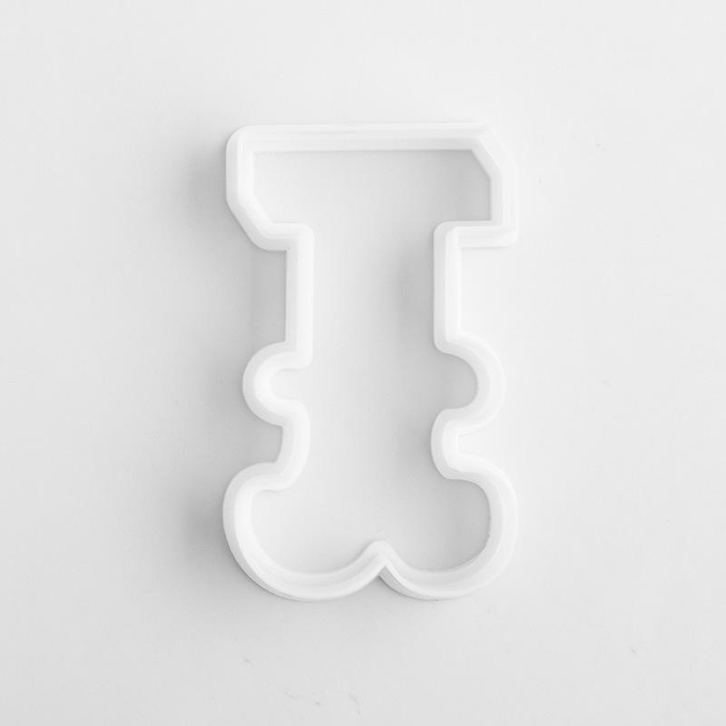 

Large English Letter Cookie Cutter for Valentine s Day Fondant Cake DIY Baking