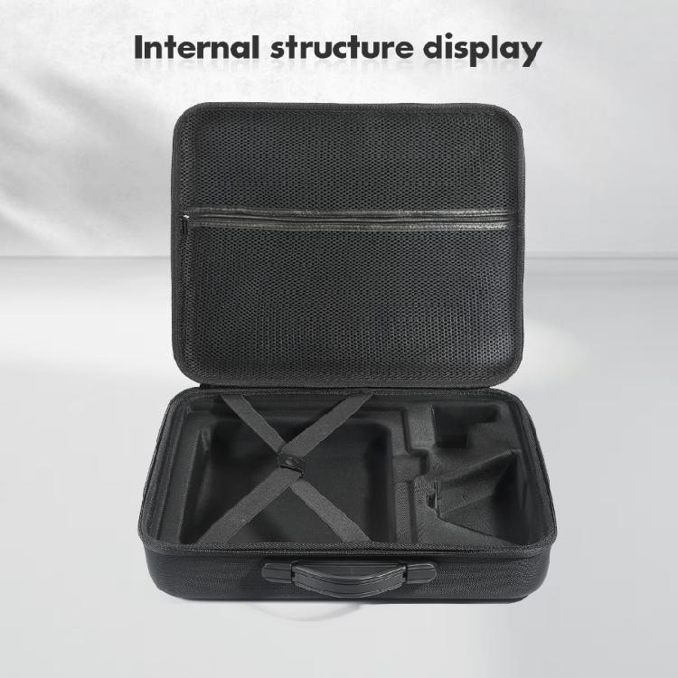 Quality Plastic Storage Bag Hard Case for StarlinkMini Dish Holder Carrying Pouch with Convenient Zippered Pouch