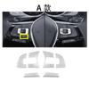 Car Steering Wheel Button Decorative Sticker For For Volkswagen Vw CC Sagitar Magotan B8l Golf 7 Sportsvan Protective Sticker