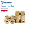 Brass Shaft Coupling Connector for Transmission (2-5mm)