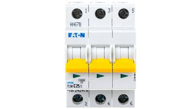Circuit Breaker 3P C 25A 10kA AC PLSM-C25/3-MW 242476