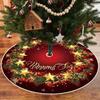 Round Christmas Tree Skirts 90cm 35in Xmas Tree Foot Cover Christmas Tree Mat  Wedding