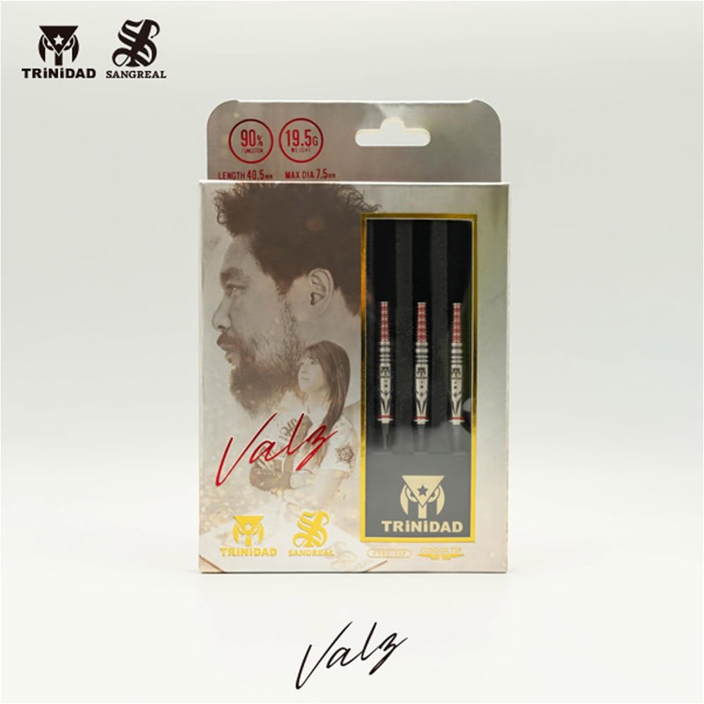 TRiNiDAD X SANGREAL Valz 2BA Darts Barrel Darts Set - Yuki Yamada X Yukie Sakaguchi Collaboration Model