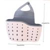 Home Storage Drain Basket Kitchen Sink Holder Adjustable Soap Sponge Shlf Hanging Drain Basket Bag Kitchen Accessories