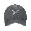 Classic Logo Icrimax Baseball Cap Unisex Women Distressed Denim Snapback Cap Outdoor Summer Caps Hat