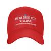 Personalized Are We Great Yet Cause I Just Feel Embarrassed Baseball Cap Hip Hop Adjustable Dad Hat Autumn Snapback Hats
