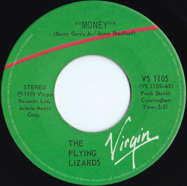 

7inch Record FLYING LIZARDS - Money VS1105 Virgin 1979 Canada Jazz Used