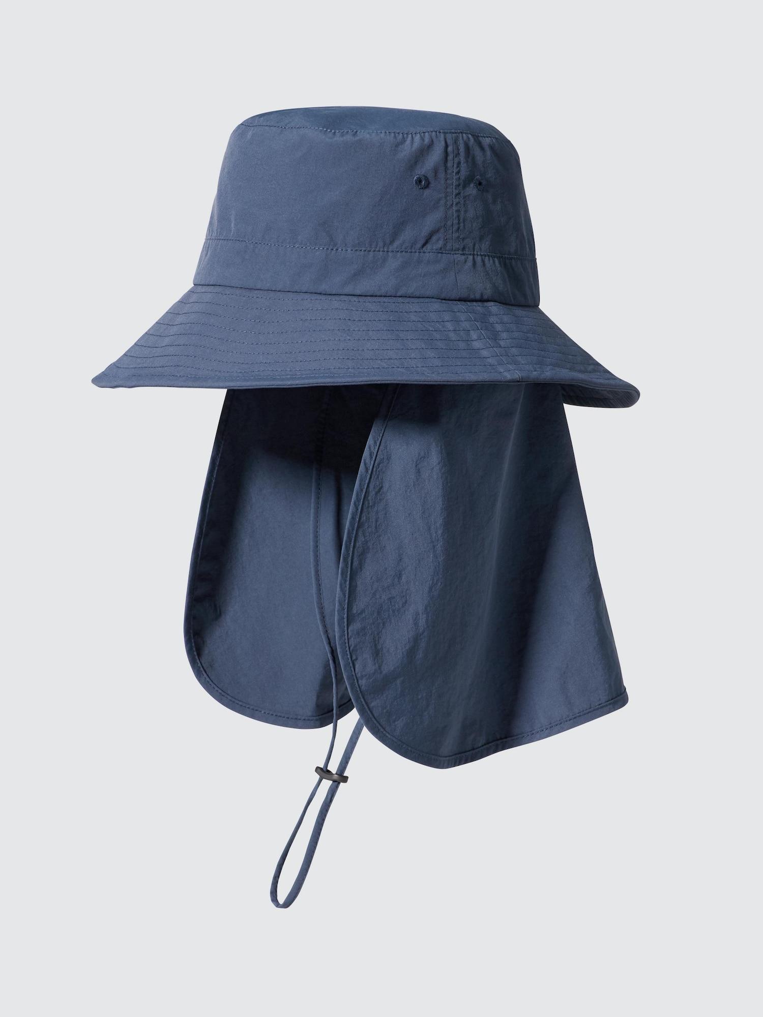 

Uniqlo Japan Uv Cut Pockable Shade Hat 69 NAVY/L