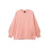 Flight Solid Color Crew Neck Fleece Lined Casual Sports Sweatshirt Women's Stardust Red FB5117-618