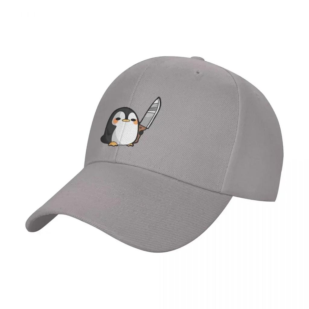 Chibi Penguin Baseball Cap Winter Hat Ball  Trucker Hat Big Size  GirlS S Mens