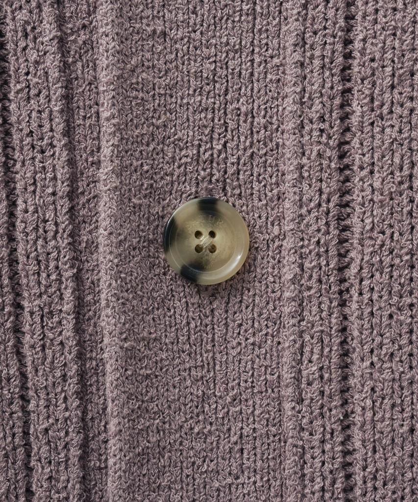 Seteo Faro Oversized Boucle Cardigan Vintage Purple (Type C)