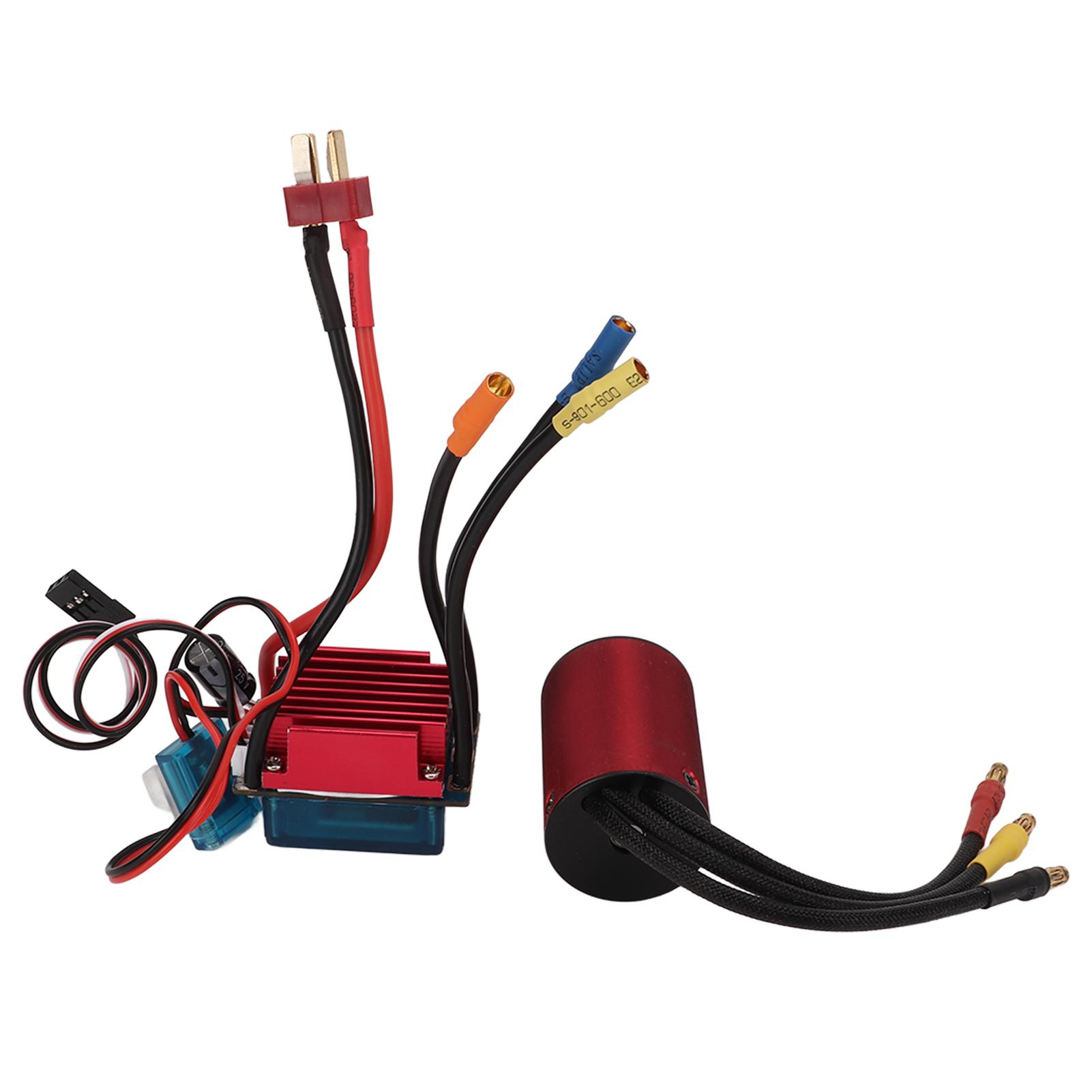 

Комплект безколекторного двигуна та ESC 3600KV безколекторний двигун 35A безколекторний ESC для 114 для 116 RC автомобіля