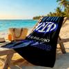 Inter Milan Customize Text Beach Towel Quick-Dry Soft Microfiber Ideal for Travel Outdoor Swim Pool Yoga Surf Camping Hiking Gym Gift Holiday