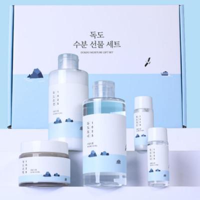 1025 Dokdo Moisture Gift Set (Toner 220ml + Lotion 220ml + Cream 50ml)