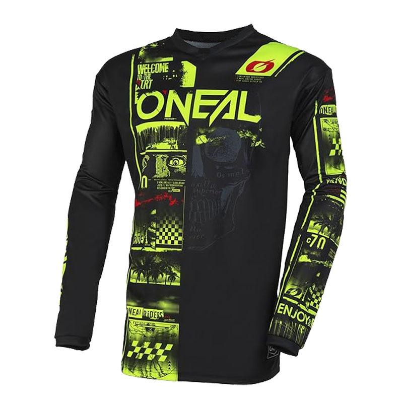 Maglia MTB Downhill Manica Lunga Motocross Racing Shirt Off Road Dirt Bike ATV Enduro MX