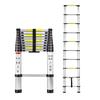 Lightweight Telescopic Aluminum Step Ladder - Foldable & Liftable for Indoor/Outdoor Use