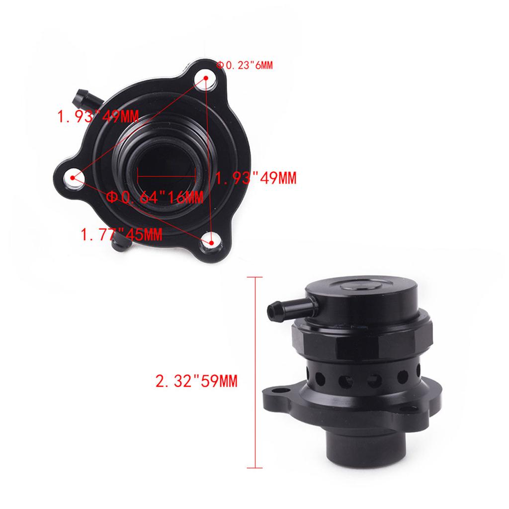 Bov Adapter Turbo Atmospheric Blow Off Valve Adaptor Plate Spacer Kit Compatible for 308 Mini R56 57 Cooper 1.6T Engine