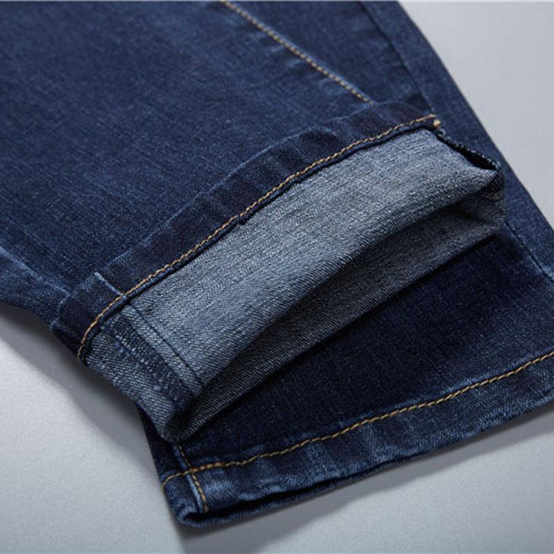 Jeans Herre Stretch Denim Slim Jean Man Business Herre Jeans Merke myke bukser Herrebukse