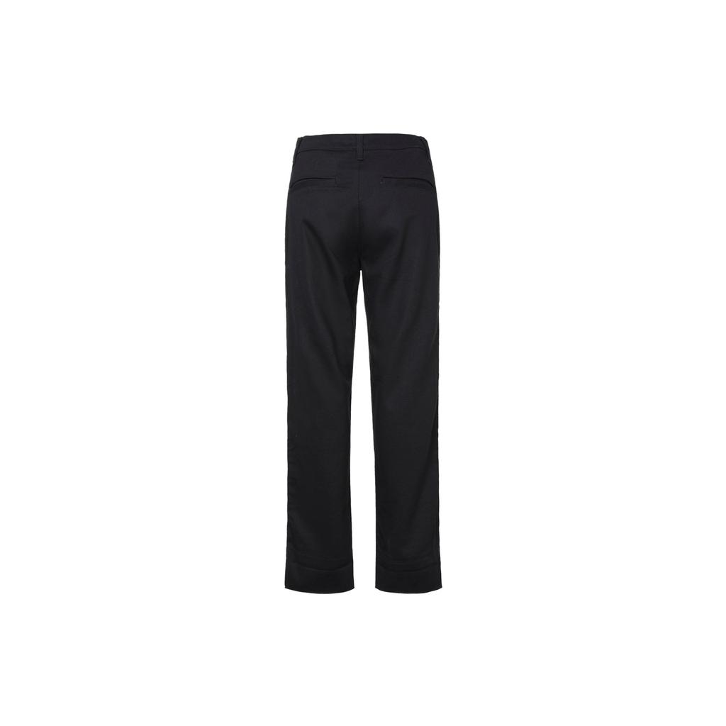 adidas Originals Trefoil Blue Version Solid Logo Badge Pattern Button Sports Pants Men Bottoms Black H33478