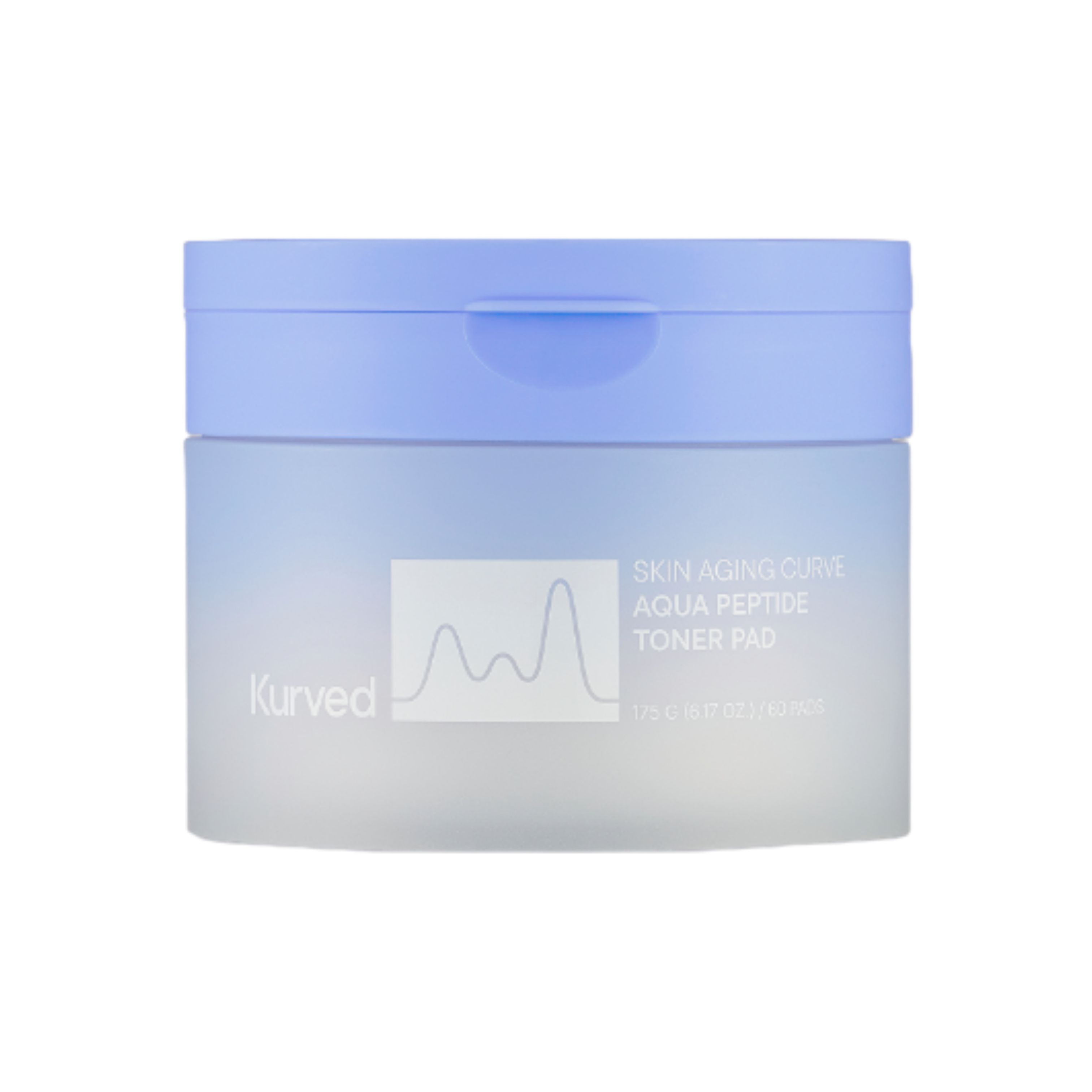 Kurved Aqua Peptide Toner Pads 60 Pads