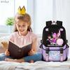 AjieQaQ Demon Hunters School Backpack Shockproof Waterproof Large Capacity Lightweight Durable Oxford Fabric 41x27x14cm