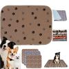 Saugfähige Unterlage Wasserdichte Welpen-Pipi-Unterlage Wiederverwendbare Schnell absorbierende Haustier-Schlafunterlage Waschbare Weiche Katzenwindelmatte Haustier-Training