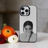 A-ASAP Rocky Rapper Handyhülle Für iPhone 17,16,15,14,13,12,11 Plus,Pro Max,XS,Bunte Silber Schwarze Hülle