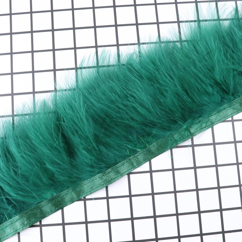 8-10Cm Marabou Turkey Feathers Trim Ribbon Diy Crafts Wedding Party Decor Sewing Clothing Accessories Handmade Home Plume Decor