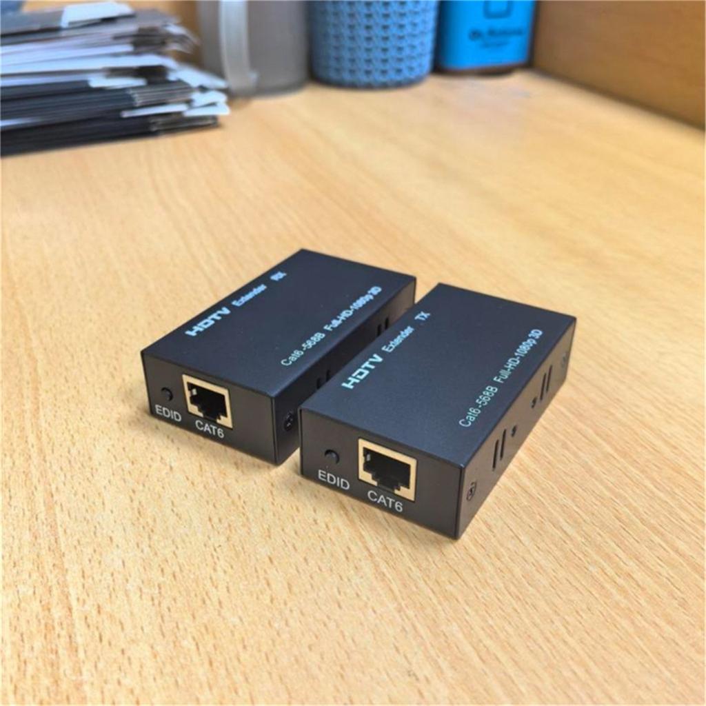 European Standard HDTV RJ45 Converters 60Meter for Video Signal Extension in Commercial and Domestic Setting