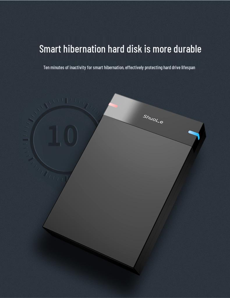 ShuoLe 3.5" USB 3.0 Tool-Free High-Speed External Hard Drive Enclosure