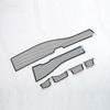 Xiaopeng 26 X9 Hood Filter Speaker Cover Stainless Steel Interior Stickers