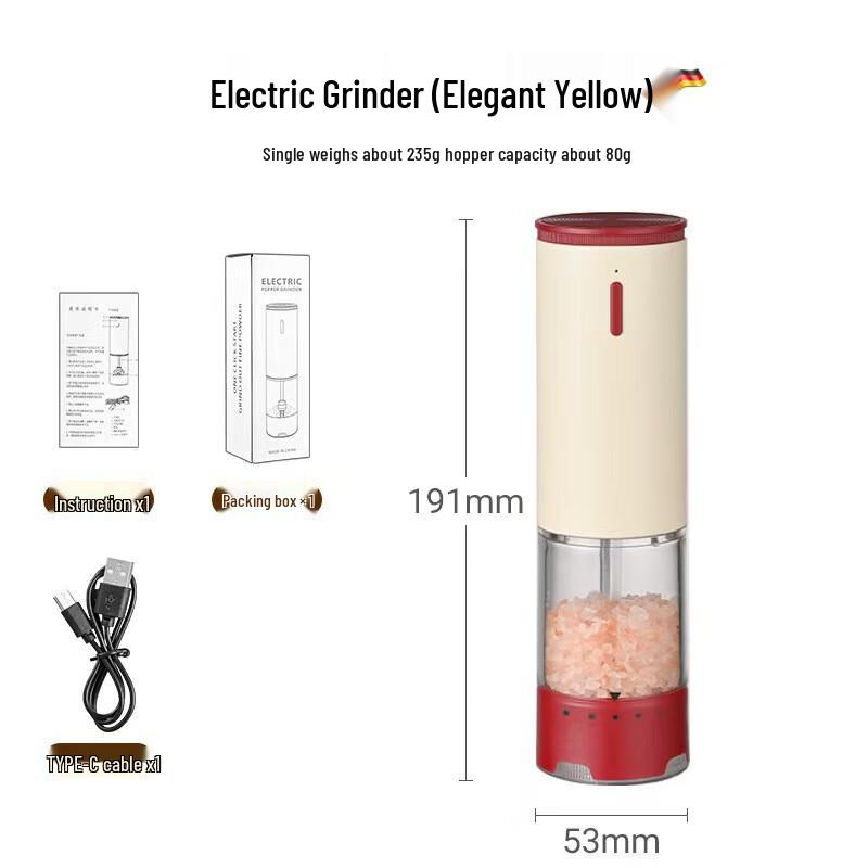 Electric Pepper and Salt Grinder