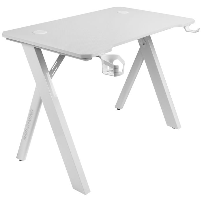 Table de jeu - Mars Gaming - Mgd100Rgb - Éclairage RGB - Acier et fibre de carbone - Imperméable