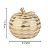 Creative Golden-plated Fruits Statue Apple/pear Ornaments Desk Decoration Resin Crafts Pineapple Sculpture Room Aesthetic Decor