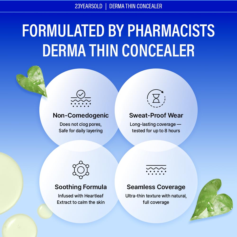 23YEARSOLD Derma Machine Concealer #1Y Glow Beige