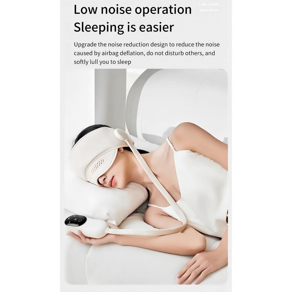 Air Pressure Head Massager Electric Head Eye Massager Graphene Heating Eye Hot Compress For Relax Improve Sleep Stress Relief