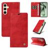Handyhülle mit Lichee-Muster, PU-Leder, Kartenfächern, Brieftaschenformat für Samsung Galaxy S8, S9, S10, S20, S21, S22, S23, S24, A05, A12, A13, A14, A15, A52, A55, A22, A24 ...