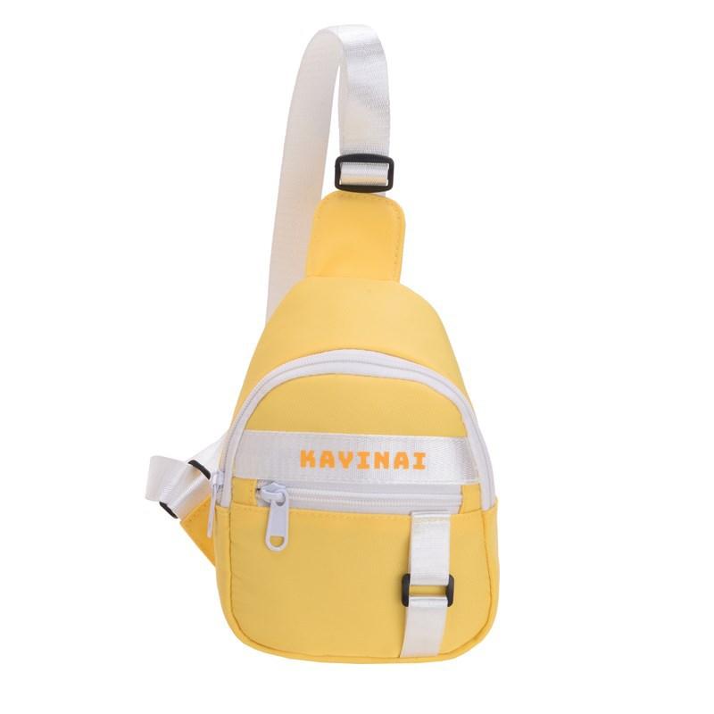 Buchstabe Kayinai Print Kinder Brusttasche Leichtgewichtige Einzel-Schultertaschen Crossbody