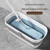 Collapsible Water Bucket for Mopping & Washing - Durable Plastic, Large Rectangular Design for Household & Car Cleaning